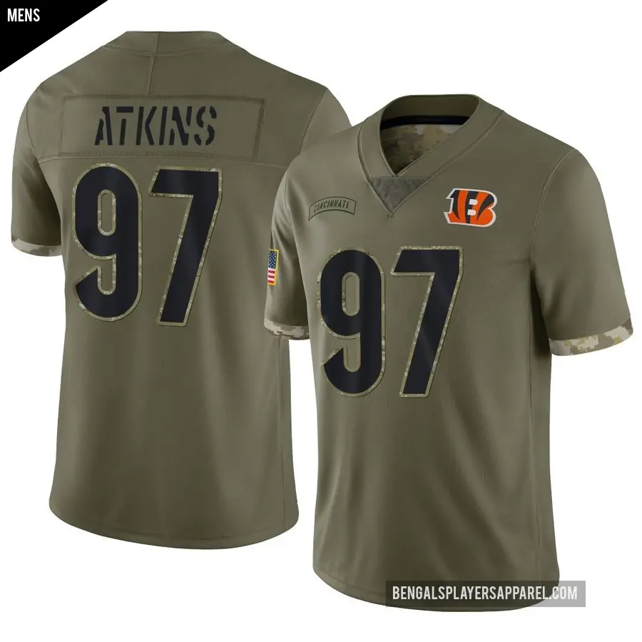 Geno Atkins Jersey Legend Game Limited Elite Jerseys Bengals Store